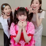 『[イコラブ] 齊藤なぎさ「なぎさをいつも甘やかしてくれるおふたり みりにゃ 杏奈と、一緒にTikTok撮ってくれたよ…」』の画像
