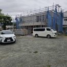 息子のお店、地鎮祭から７ヶ月途中経過