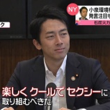 『【最強】小泉進次郎さん、レジ袋有料化により見事ファミマを164億円赤字に転落させる！！ 「これはセクシー」』の画像