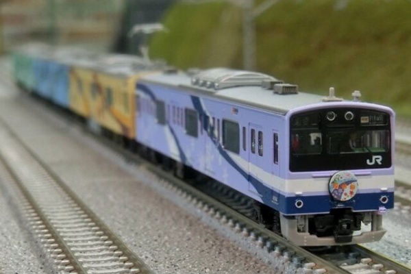 201系四季彩新色 201系 四季彩タイプ 4両セット Nゲージ