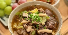 赤城牛で肉そばの夜ごはん&楽天マラソンはじまった