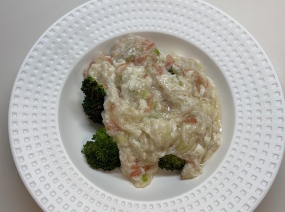 雪がちらつく日家人は不在