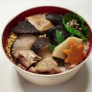 鳥取の駅弁「素晴らし椎茸しいたけ弁当」