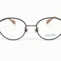 デビューにもおススメのオーバルボストン、ポップな色合いの子ども用メガネ　GALSON 5501