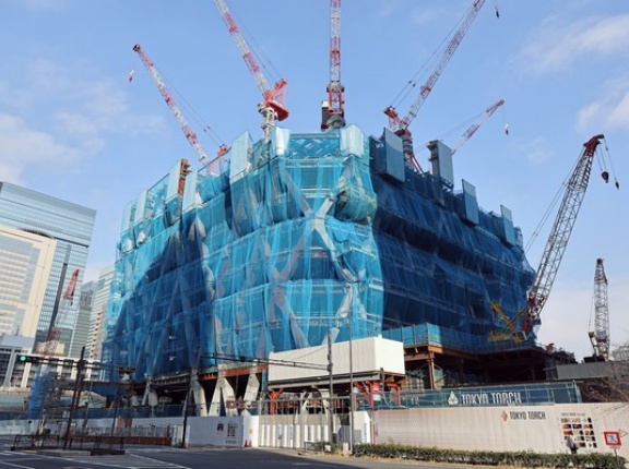【毎週更新】2026年2月22日撮影「Torch Tower（トーチタワー）」の建設状況！10階部分の建設が始まった高さ日本一となる超高層ビル【385m】