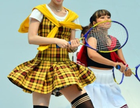 剛力彩芽がラケットダンス披露ｗｗｗｗｗｗｗｗｗｗｗｗ