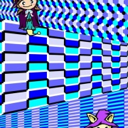 ３種類の壁紙 だまし絵気分のイラスト日記 Doumeiのブログ