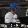 【vs.ロッテ】日ハム、8回に古川の犠牲フライでダメ押し！古川は打率10割継続！