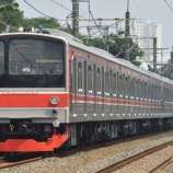 『帰って来た6ドア車!!205系横浜線H25+24編成、全検出場&運用復帰』の画像