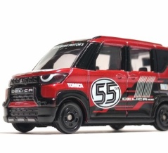 これぞ三菱の魅力！【トミカ紹介】トミカ55周年自動車メーカーコラボプロジェクト  三菱 デリカミ二 トミカ５５周年記念仕様