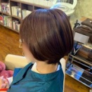 WプロセスのノンジアミンヘルバヒーリンググレイカラーとSヒーリングカラーで若返り効果が確認できる常連様が大喜び！！