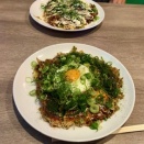 『一休庵』でお好み焼き