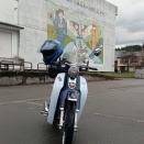 スーパーカブ・Ｃ１２５で「さくら道ツーリング」に参加しました！