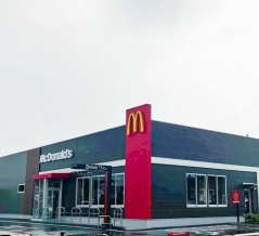 国道246号線ぞい深見西につくってたマクドナルドがオープンしてる