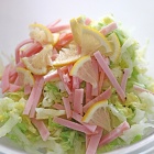 白菜1/4個ペロリ！さっぱり副菜！白菜とハムのレモンマリネ