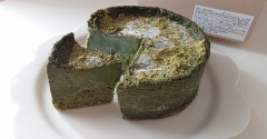 🍵musubi cafeの抹茶ケーキ🍰罪悪感なく食べられる🐮🐔