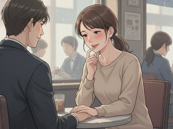 既婚者のオレ、職場の人妻と略奪婚ルートに入りました