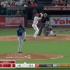 大谷翔平、第4打席で3試合連続安打となるキャッチャーへの内野安打！