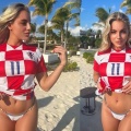 【画像】世界一美しいと言われる女子サッカー選手…キワどすぎるセクシーショットを出してしまうｗｗｗｗ