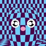 『シックなカエルの絵』の画像