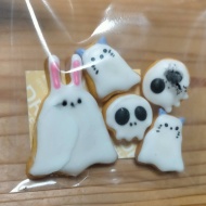 一応ハロウィンクッキー作っとこ