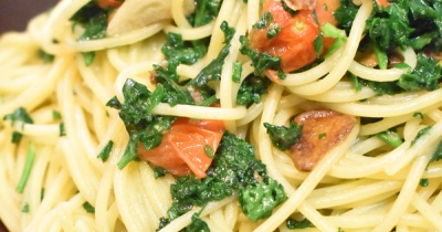 好きな人は好き♪パセリのオイルパスタ