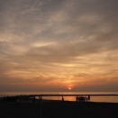 今日の館山湾夕景…2025.8.18