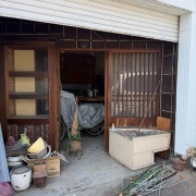 ＊実家の片付け49話 店入口の掃除と修理