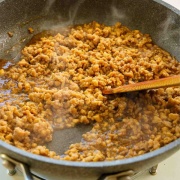 ♡包丁いらず！豆腐鶏そぼろ丼♡【#簡単レシピ #時短 #節約 #水切りなし #ヘルシー #ノンオイル 】