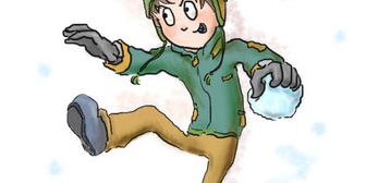 【衝撃】従兄弟(7歳)が投げた雪玉が額に当たり出血し、救急車で運ばれ4針縫った。雪玉の中には石が入ってた。→その後…