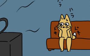 アクション映画でつい にっこり