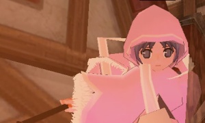 スタッフで殴るときに表情が変わらない