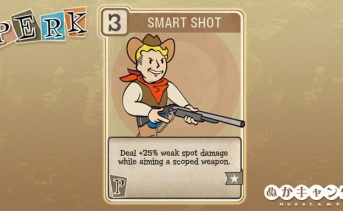 Fallout 76：Smart Shot（Perception）