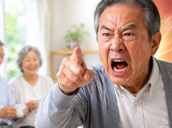 【謎】普通は歳を取るほど丸くなるはずなのに、60歳過ぎてもすぐブチギレる人って何なん？