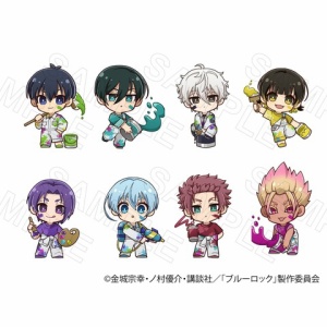 ブルーロック」 カラーコースター（5枚セット） : アニメ＆漫画