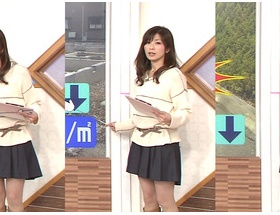 フリーアナの中田有紀(40)がミニスカで登場 ネットでは「サイコー」「エロかわいい」の絶賛の嵐
