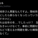 [東方]黒髪隠岐奈は即興で考えた設定