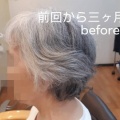 ミセスのサイドグラデーション（パーマ）