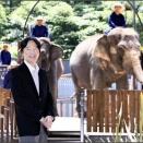 秋篠宮殿下「市原ぞうの国」ご視察