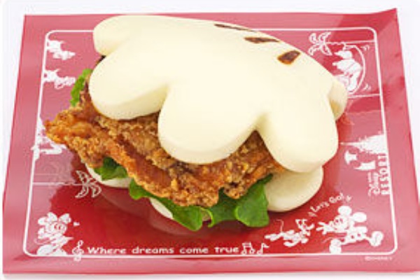 グローブシェイプ チキンパオ おいしい Disney Land