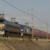 びっくりした～っ !!　= 950レ重連は EF66-27 + EF210-1 =