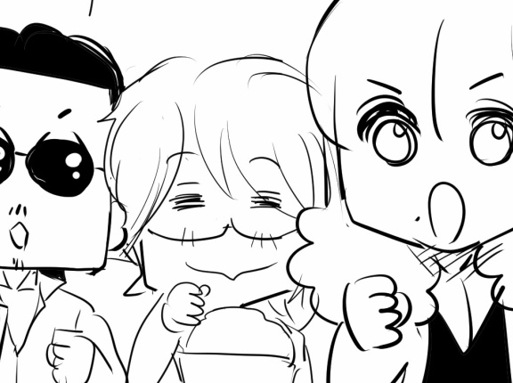 【THEALFEE】『WBC開幕！アルフィーさん今回も球場にお忍び観戦！？』アルフィー漫画イラストマンガ