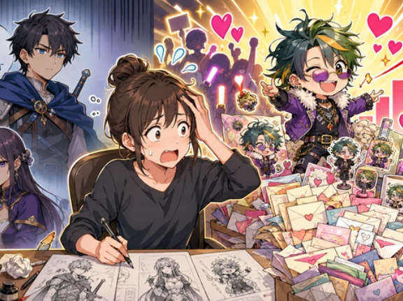 【謎】作者が推してないのに、勝手に人気が爆発したキャラクターといえば誰？