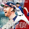 今日は日ハム・トンキンの誕生日！ 	