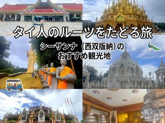 【シーサンパンナ観光4選】滞在5時間！タイ人のルーツを巡る西双版納・昆明から弾丸日帰り旅
