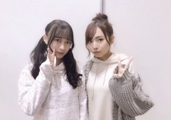 新内眞衣×鈴木絢音、どっちもめっちゃ可愛い２ショットｗｗｗｗｗ