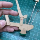 今治市・カワイK35のウイッペンの作業②をすすめています。