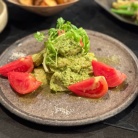 パクチーソースの鶏むね肉とか、中華の夜ごはん