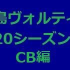 『徳島ヴォルティス2020年陣容 CB編』の画像