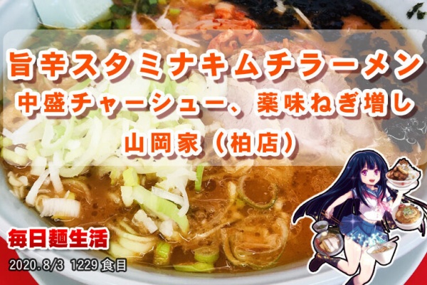 毎日麺生活 山岡家 柏店